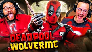 DEADPOOL amp WOLVERINE TRAILER REACTION Aaron amp Andrews Deadpool 3 Teaser Trailer Breakdown  Marvel [upl. by Nickelsen]