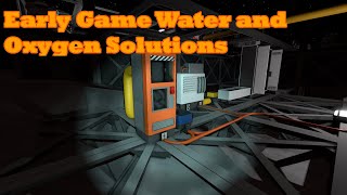 Stationeers  Early game Water and Oxygen tutorial  guide [upl. by Nadnal]