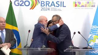 LIVE from G20 with Dr Tedros and President Lula InvestInWHO [upl. by Faustus]