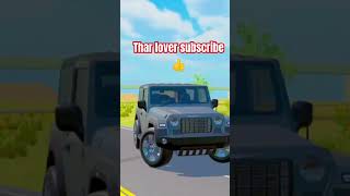 Thor love and subscribe 👍 viral video black Thar fulautomobile trending gaming  modify [upl. by Andonis]