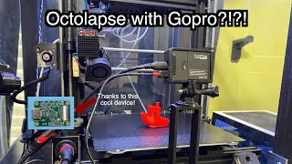 Using a GoPro with Octoprint Octolapse [upl. by Akinna]