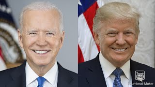 Joe Biden Vs Donald Trump RAP BATTLE [upl. by Aicilanna122]