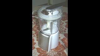 TestFunktionsprüfung Zerkleinerer KRUPS GVA 2 Functional checkFood Chopper Krups [upl. by Costa]