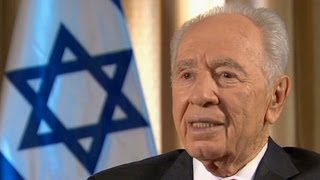 Israeli President Shimon Peres secret to longevity [upl. by Nowtna]