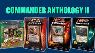 Commander Anthology Volume 2 DECKS REVEALED [upl. by Eelrac]