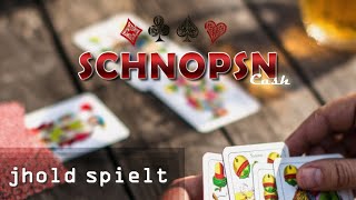 Schnapsen das Kartenspiel 15  jhold spielt auf Schnopsn  Cashgame 2 Echtgeldspiel [upl. by Irahcaz]