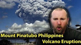 Mount Pinatubo Philippines Volcano Eruption 1991 REACTION [upl. by Raval21]