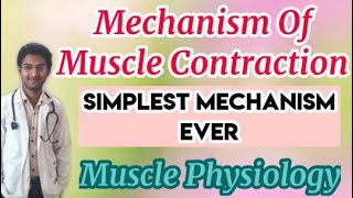 Mechanism of Muscle Contraction  In Hindi  Trick Excitation Contraction Coupling NEET 2021 MBBS [upl. by Mosa828]