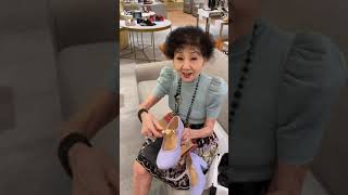 Buying CHANEL Shoes with My 90 Year Old Mom Joanne [upl. by Ettenad]