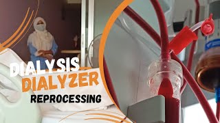 Reprocessing Of Dialyzer। dialysis reprocessing।kidney dialysis।New Video। Dr NK BD [upl. by Burman89]