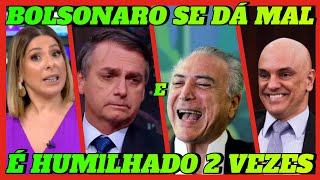 Bolsonaro vira CHAC0TA no STF e é HUMlLHAD0 ao convidar TEMER para vice numa suposta chapa [upl. by Husain526]