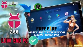 KoPlayer 20 Best Settings For Low End PC Fix Free Fire Lag Problem 4gb RAM PC [upl. by Merry]