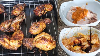 EASY OVEN GRILLED CHICKEN  The BEST Method [upl. by Ojadnama]