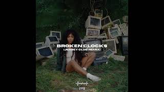 SZA  Broken Clocks Jersey Club Remix prod svntana archive [upl. by Llerut366]