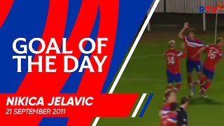 GOAL OF THE DAY  Nikica Jelavic v Falkirk 2011 [upl. by Chatav]