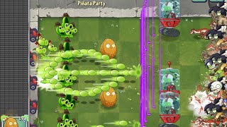 December 7 PvZ2 Pinata Party featuring Peapod amp Threepeater  12724 [upl. by Noisla]