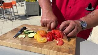 Recette de légumes au pineau des Charentes sur le Brasero Artsian [upl. by Merna605]