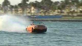 Amphibious Vehicle  WaterCars Python Edition Going Fast [upl. by Anigroeg]