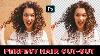 Cut Out Hair in Photoshop like a Pro 2024 [upl. by Syck]