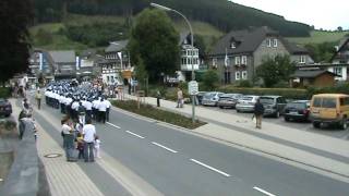 Schützenfest Schmallenberg  Oberkirchen 2009  Festzug am Sonntag [upl. by Nytram538]