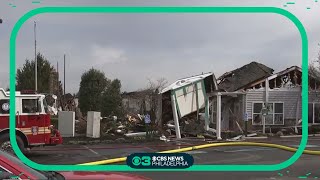 Village of Neshaminy Falls residents devastated after fire at clubhouse in Montgomery County [upl. by Akeber]