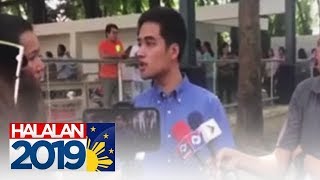 Pasig mayoral bet Vico Sotto refuses to vote due to defective VCM  Halalan 2019 [upl. by Ekrub]