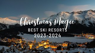 Best Ski Resorts for Christmas 2024 ❄️🎿 [upl. by Eidnas856]