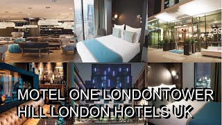 Motel One LondonTower Hill London Hotels UK [upl. by Artema821]