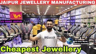 Biggest Artificial jewellery Outlet in Jaipur  Wholesale market in India vvsonsjaipur [upl. by Aivatnuahs]