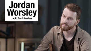 Jordan Worsley rapid fire interview [upl. by Noemys]