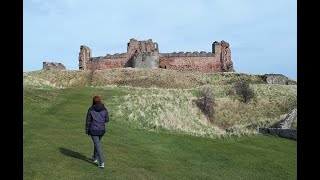 O Castelo mais fantástico da Escócia Tantallon [upl. by Leimaj185]