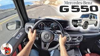 The 2023 MercedesBenz G550 is the Luxury Tank You Want POV Drive Review [upl. by Fita]