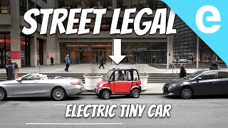 The first ELECTRIC microcar in NYC Wink Motors review [upl. by Shyamal]