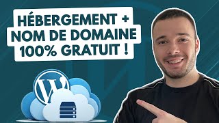 WordPress Hébergement Gratuit  Hébergeur  Nom de domaine gratuitement sans pub [upl. by Nahtanaj]