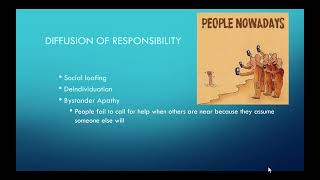 Chapter 12  Diffusion of Responsibility [upl. by Aedni]