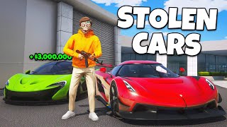 Stealing Cars From Black Market Dealership in GTA 5 RP [upl. by Weiler]