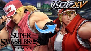 BEST TERRY IN SMASH PLAYS KOF XV FOR THE FIRST TIME [upl. by Lorraine]