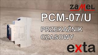 Przekaźnik czasowy cyfrowy wielofunkcyjny PCM07U [upl. by Stricklan140]