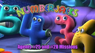 Agents 25 and 28 Missions  NUMBERJACKS [upl. by Trinl996]