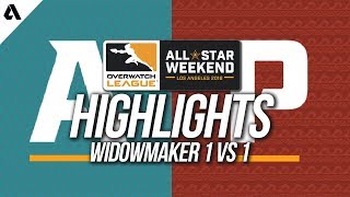 Widowmaker 1v1  Overwatch League AllStar Weekend Highlights [upl. by Aicena]