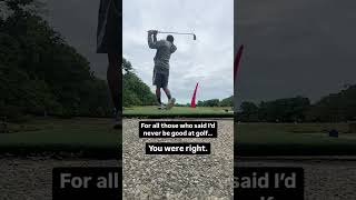 To Everyone Who Said I’d Suck at Golf… Congrats You Nailed It [upl. by Ahsian]