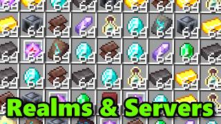 ALL WORLDS Minecraft DUPLICATION GLITCH 121 Bedrock Edition  REALMS amp SERVERS WORKING [upl. by Ettedo]