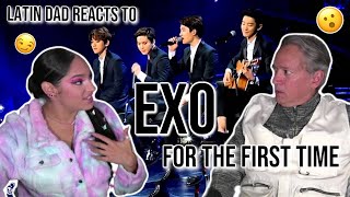 Latin DAD react to EXO for the FIRST TIME  EXO  Sabor a Mi 🔥👌👏 [upl. by Elleved2]