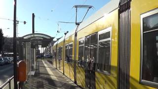 Tram Berlin  Flexity F6Z als M2 Am Steinberg HD 1080p [upl. by Tnarg]