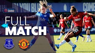 ⏪ Full Match Rewind Everton v Manchester United 202324  Barclays WSL [upl. by Anelam]