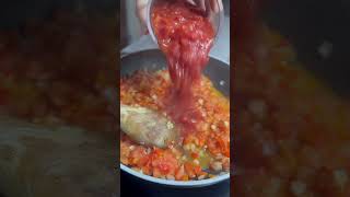 Menemen türkischeküche eier tomaten domates easyrecipe yumurta fast [upl. by Ileray]