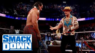 Madcap Moss dresses up as Drew McIntyre on “Happy Talk” SmackDown Jan 7 2022 [upl. by Ahsimin105]