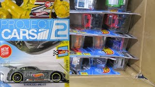 2018 D USA Factory Sealed Hot Wheels Case Unboxing with Project Cars 2 [upl. by Gerge474]