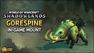 WoW Shadowlands  Gorespine Mount [upl. by Jew]