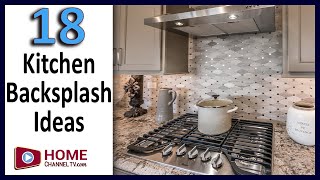 18 Kitchen Backsplash Designs  Remodel Ideas [upl. by Yelmene]